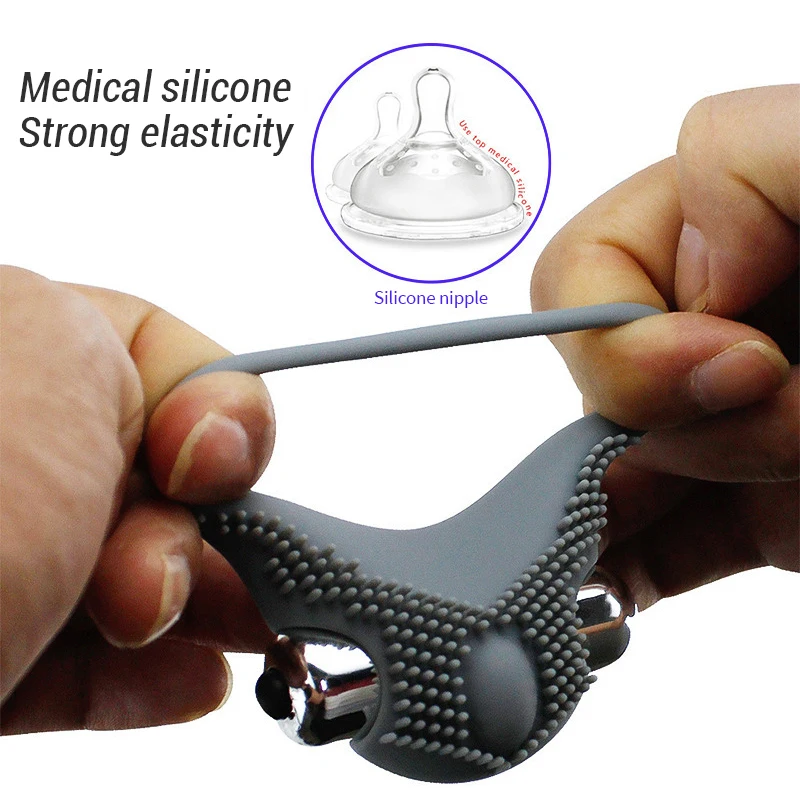 Мужское кольцо на пенис с задержкой эякуляции вибрирующее Стимулятор клитора