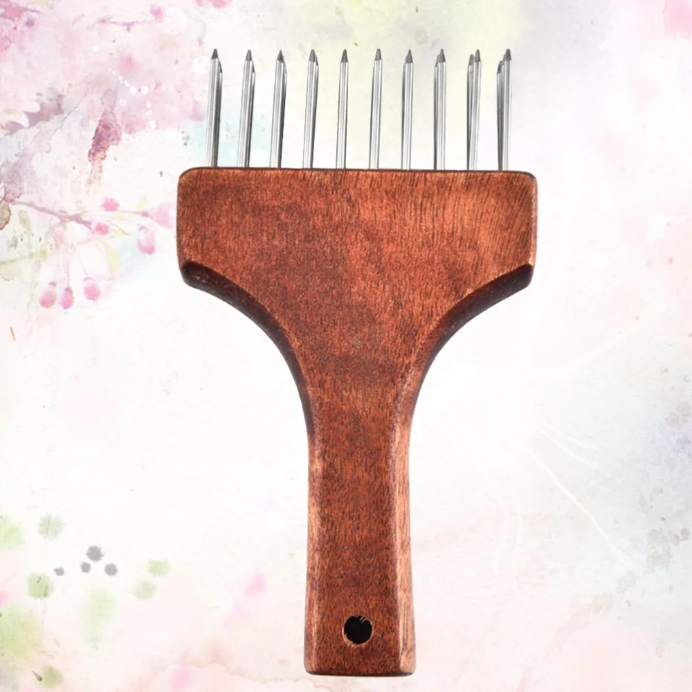 1 шт. размягчитель мяса не инструменты мини говядины иглы стейк с деревянной