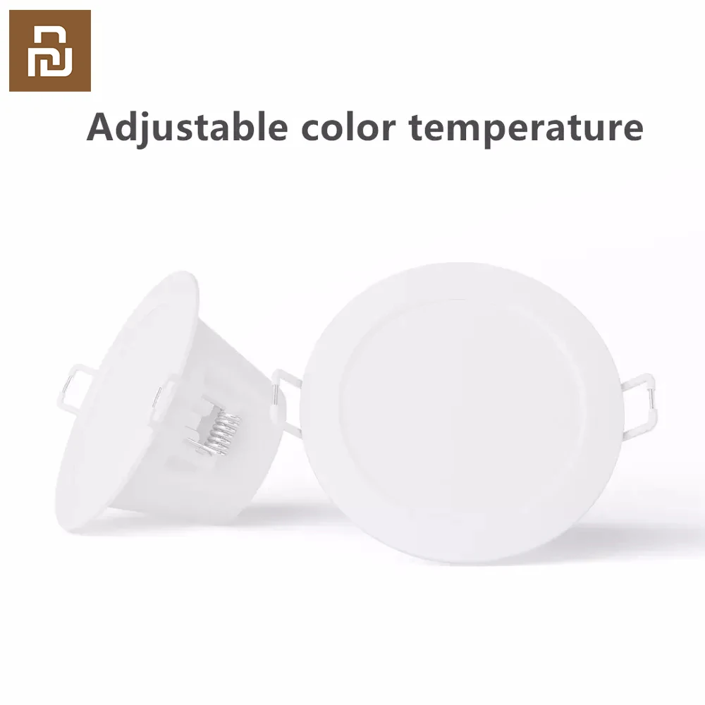 Светодиодный потолочный светильник Zhirui лампа со встроенным теплым и белым