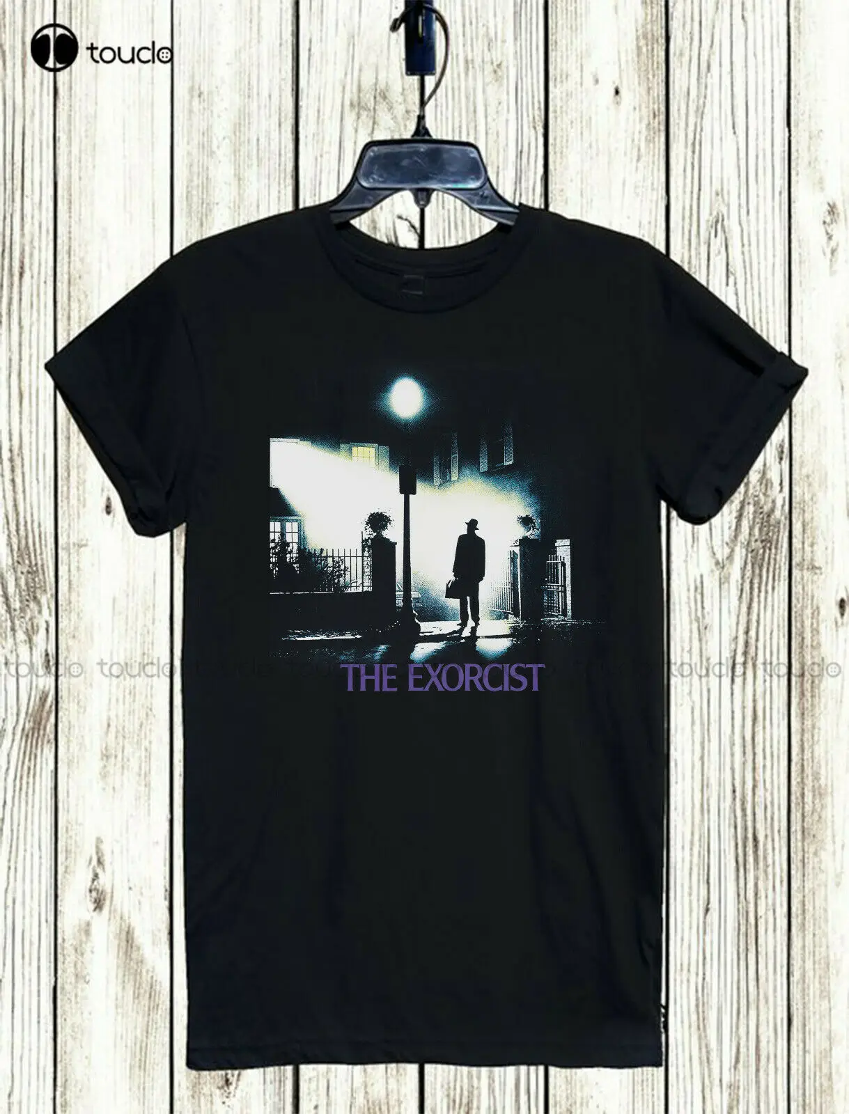 

The Exorcist Movie T-Shirt S-5XL Unisex Free Shipping Retro Cult Horror Vintage running shirt