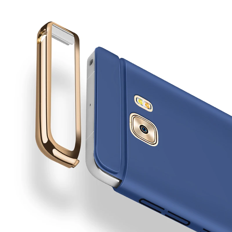 3 в 1 Гибридный матовый защитный жесткий чехол для Samsung Galaxy C7 C9pro J3Pro G313 G530 S10PLUS