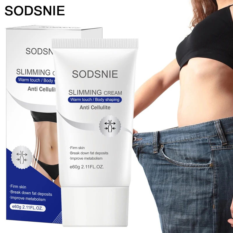 

Slimming Cream Lifting Firming Body Shaping Anti Cellulite Improve Metabolism Break Down Fat Deposits Lose Weight Skin Care 60g