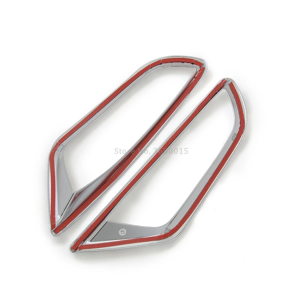 Для Mazda CX3 CX 3 2015 2019 2020 хром задняя противотуманная фара лампа светильник крышка