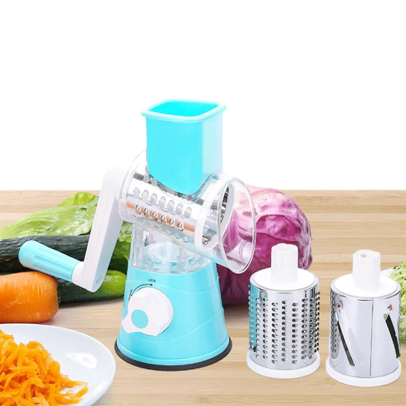 Многофункциональная ручная овощерезка слайсер круглая ломтерезка картофель сыр