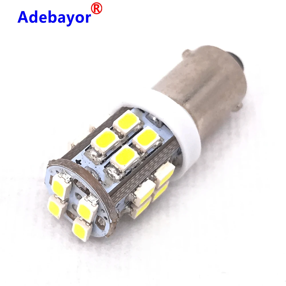 

2 шт. BA9S T4W 8SMD 3020 светодиодные лампы 1206 для салона автомобиля источник света парковочная лампа белый DC 12V