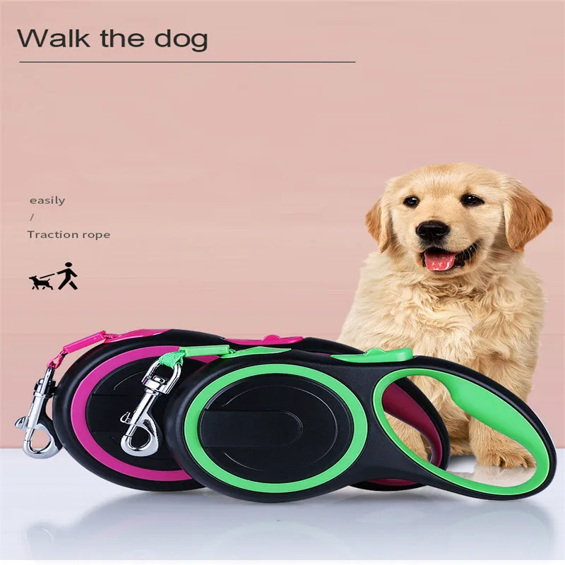 

Large Dog Long Strong Pet Leash Durable Retractable Large Dog Walking Dog Leash Automatic Extension Leash Dog Accessories