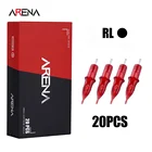 Стерилизованные иглы для тату-картриджа, иглы для перманентного макияжа, Круглый лайнер, 0,35 мм0,30 мм0,25 мм, насадка для тату, товары для тату