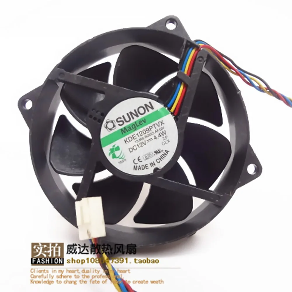 SUNON 9 см 8 8025 9225 90/80 мм x 25 KDE1209PTVX кулер Maglev Вентилятор охлаждения 12V 4 W|Кулеры и