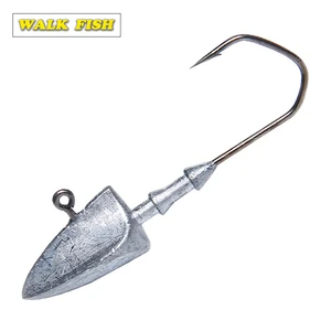 Walk Fish 5 шт.лот, крючки с головкой 3. Искусственная кожа 7 г 10 г 14 г 20 г, крючок с свинцовой головкой, крючок для приманки, джиг-головка, разноцветные рыболовные снасти, крючки HH021