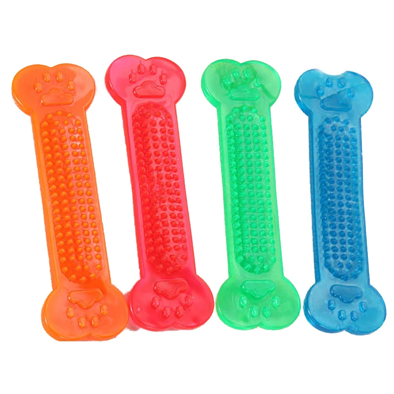 

Pet Dog Chew Toys Rubber Bone Toy Aggressive Chewers Dog Toothbrush Doggy Puppy Dental Care For Dog Pet Accessories