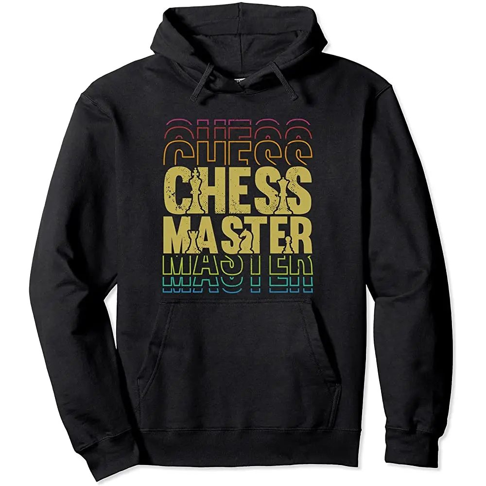 

Retro Chess Master & Chess Team Player Pullover Hoodie