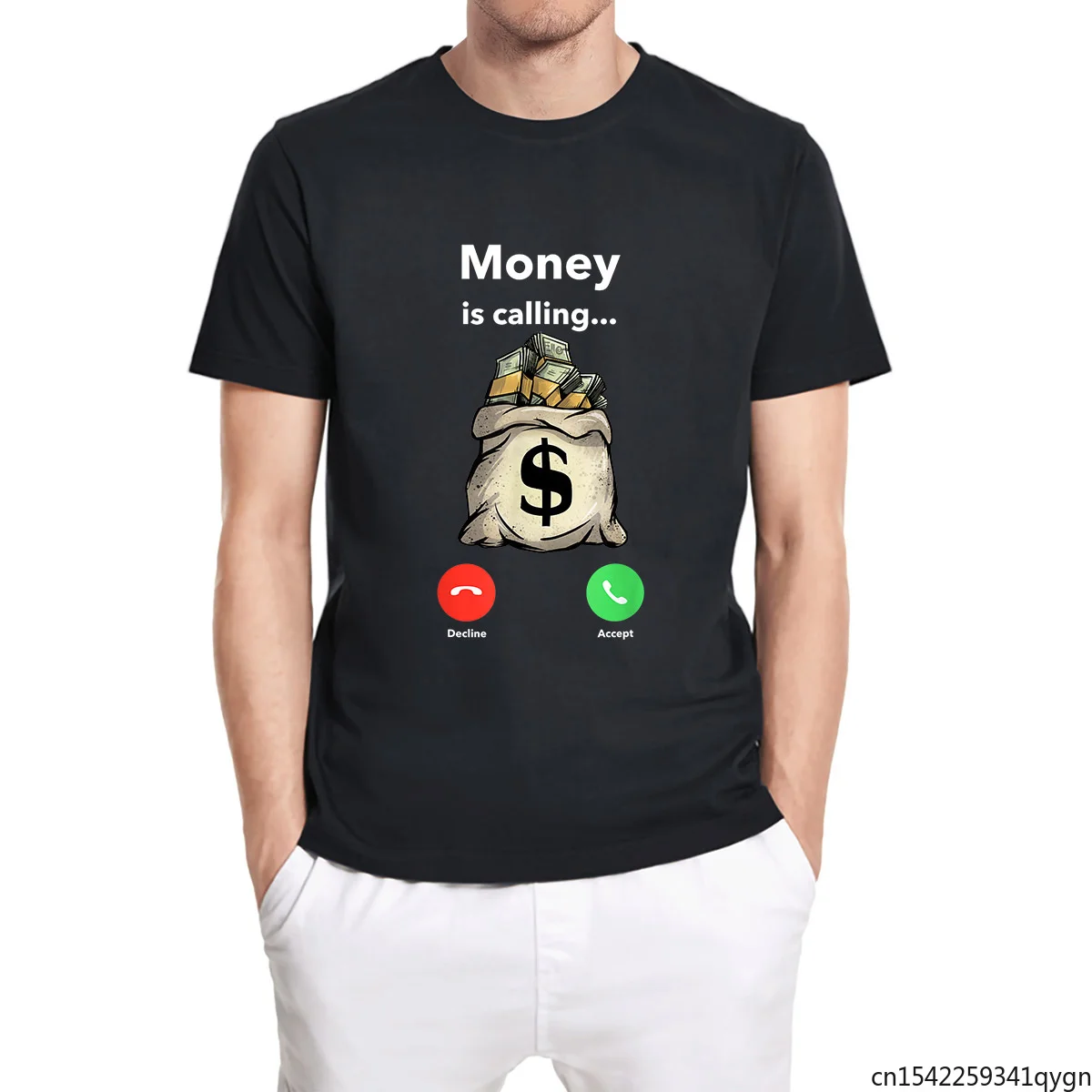 

Is Money Calling Cash Funny Business Hustler Vintage Men's Shirt Short Sleeve Funny Unisex T-Shirt Oversized T-shirt