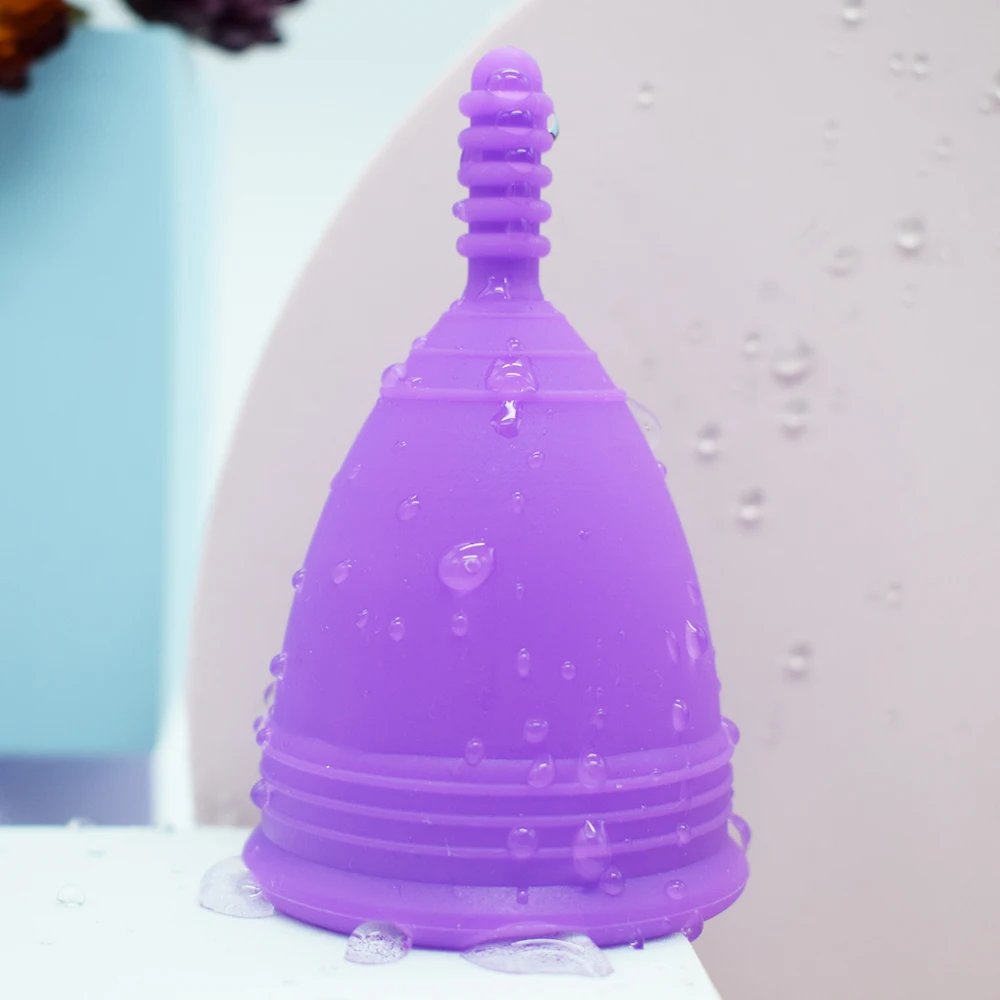 

Silicone Menstrual Cup Sterilizer Feminine Hygiene Copa Menstrual Con Esterilizador Reusable Lady Women Period Cups Sterilizing