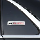 Автомобильные декоративные наклейки с логотипом, 3D алюминиевая эмблема, значок, наклейка для Chery Tiggo 2 7 3 5 T11 M11 A1 Fulwin QQ A3 A5, автомобильные аксессуары