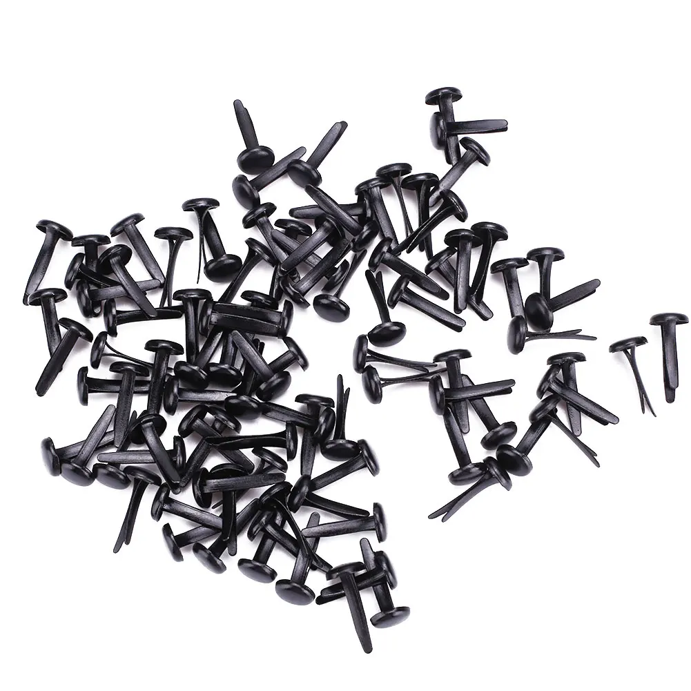 Ballerina Nail Tips Health & Beauty Makeup Mini Brad Decorative Nails 50PCS Fake Round for Scrapbook | Дом и сад