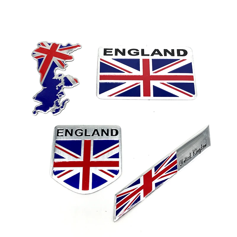 Термостойкий знак из алюминиевого сплава с британским флагом Великобритании