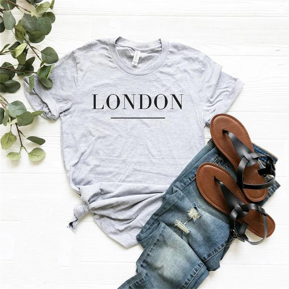 

London print Women tshirt Casual Polyester Funny t-shirt For Lady Girl Top Tee TX5303