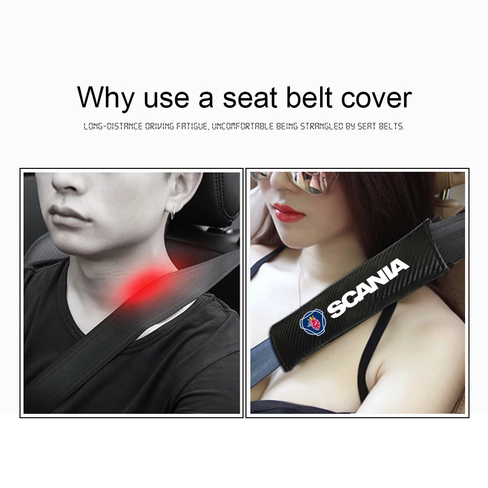 Автомобильные аксессуары защита шеи из углеродного волокна для Scania K250 K280 K310 K320 K410