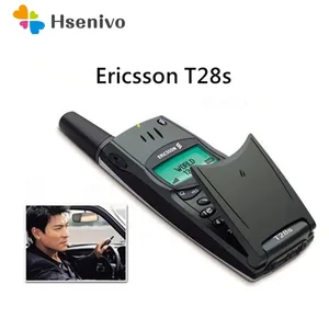 ericsson t28s refurbished original unlocked feature phone 2g gsm black color mobile phone used cellphone old phone 1yearwarranty free global shipping