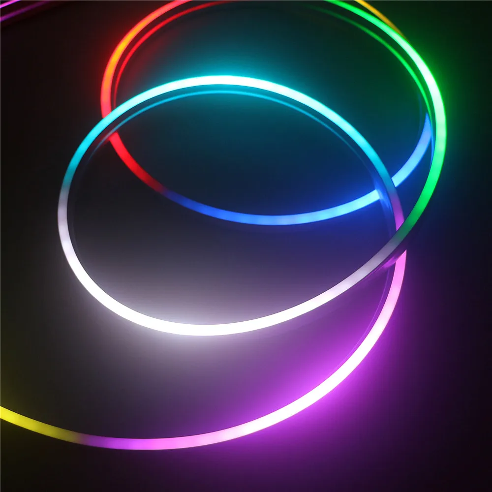 Узсветодиодный светодиодная неоновая лента 4 мм 6 водонепроницаемая 1903 RGBW 3838IC 96