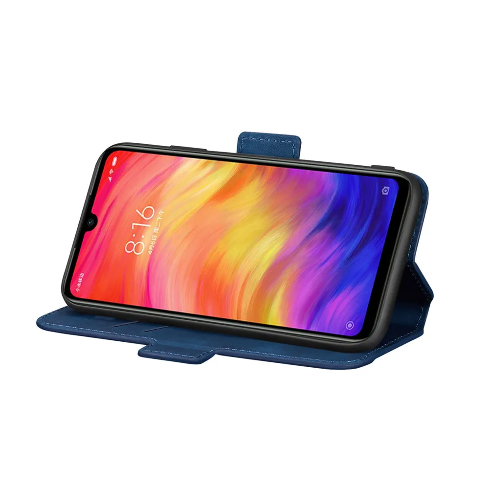 Двухцветный кошелек в стиле ретро для Redmi Note 8T 8 6 7 Note8 Pro K20 K30 Роскошный кожаный