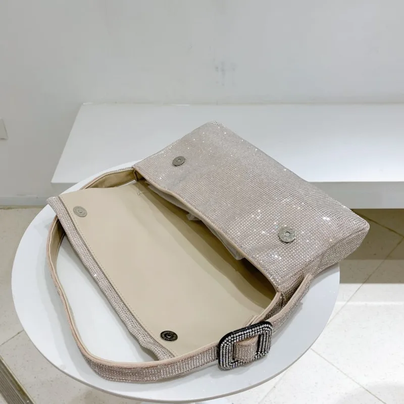 

[BXX] Luxury Diamonds PU Leather Bags For Women 2021 Summer Branded Shoulder Bag Handbags Trending Luxury Hand Bag HS497
