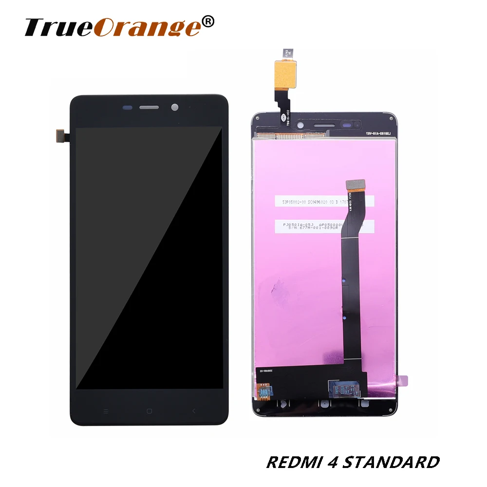 ЖК дисплей для Xiaomi Redmi 4 Стандартный 2 Гб ОЗУ 16 ПЗУ сенсорный экран дигитайзер