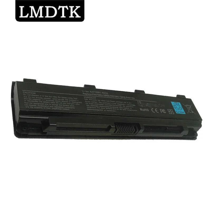 LMDTK New 6 Cells Laptop Battery  PA5108U PA5109U-1BRS PA5110U For Toshiba C40 C45 C50 Satellite C55 C70 C75 Series