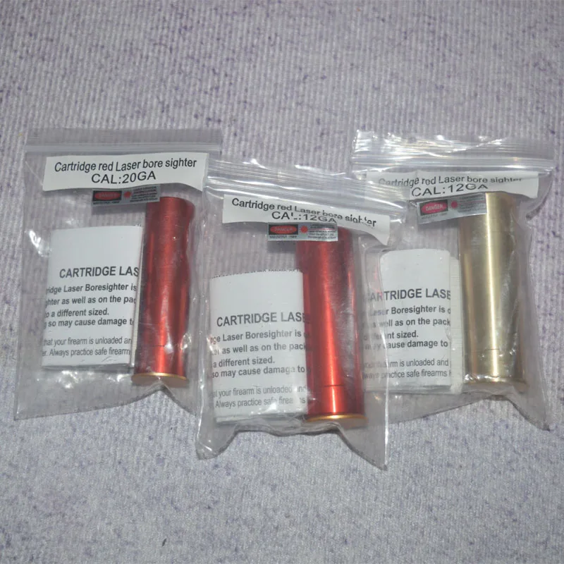 Красный точечный Лазер Boresight CAL .12GA 20GA патрон лазер для винтовки прицел охотничий