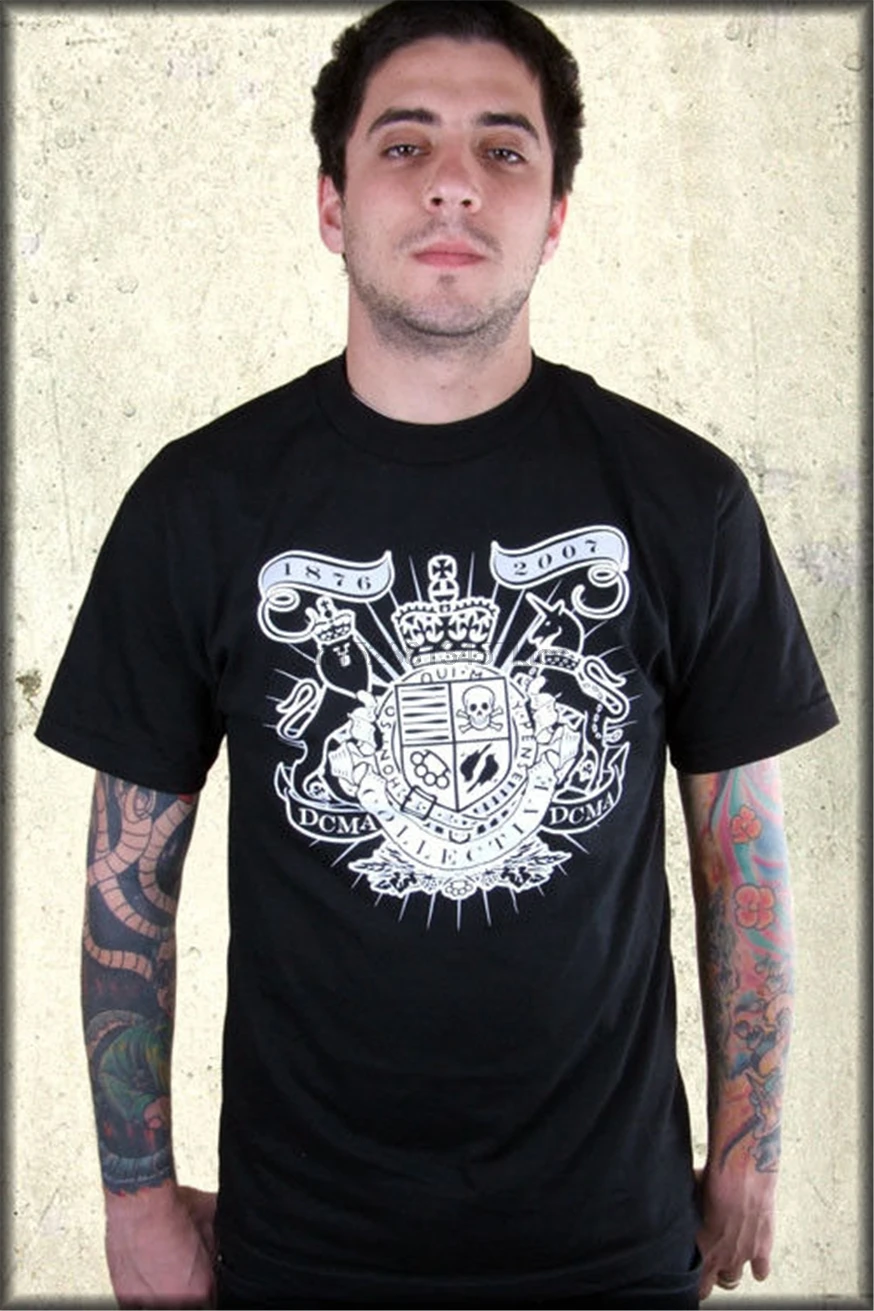 Коллективная футболка Dcma Royal Crest Good Шарлотта бэндзи джоддэн новая черная для