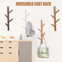 wooden coat rack nordic creative clothes storage hook wall hanging hanger hooks rack home decor hanger hooks coat