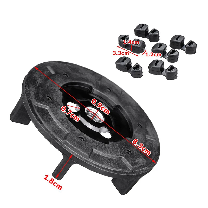1 комплект автомобильного кондиционера A/C муфта воздушного компрессора Hub Rubber 5SE09C