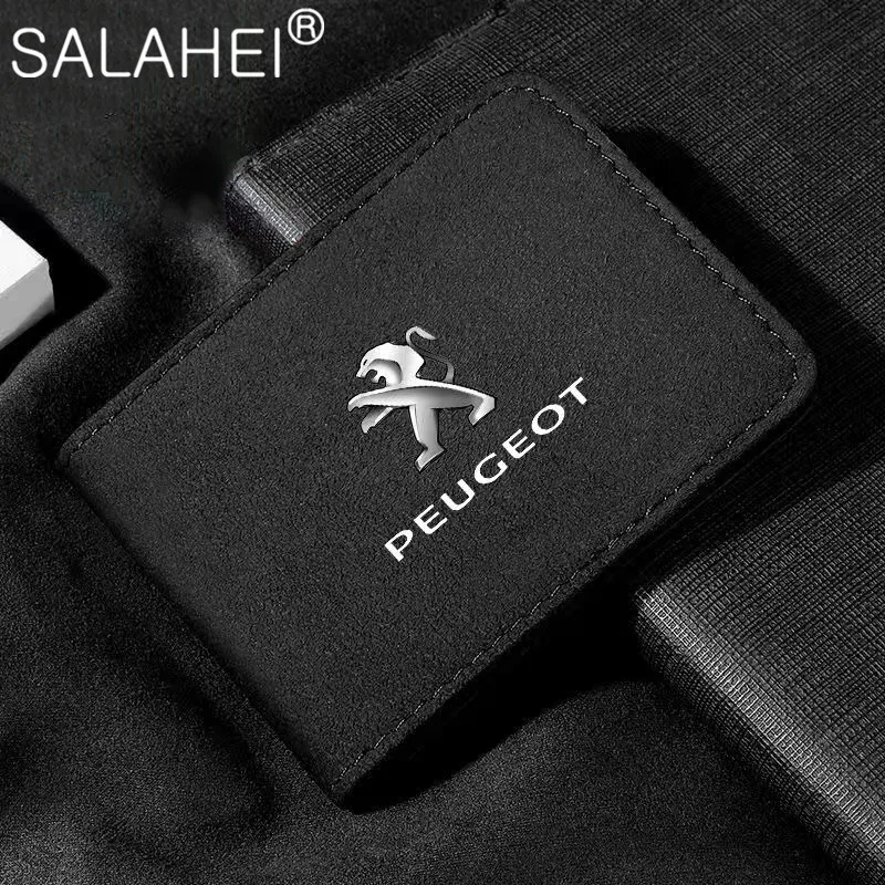 

Car Card Bag Driver's License Package For Peugeot 207 307 107 407 507 508 408 308 506 206 406 1008 5008 3008 Auto Accessories