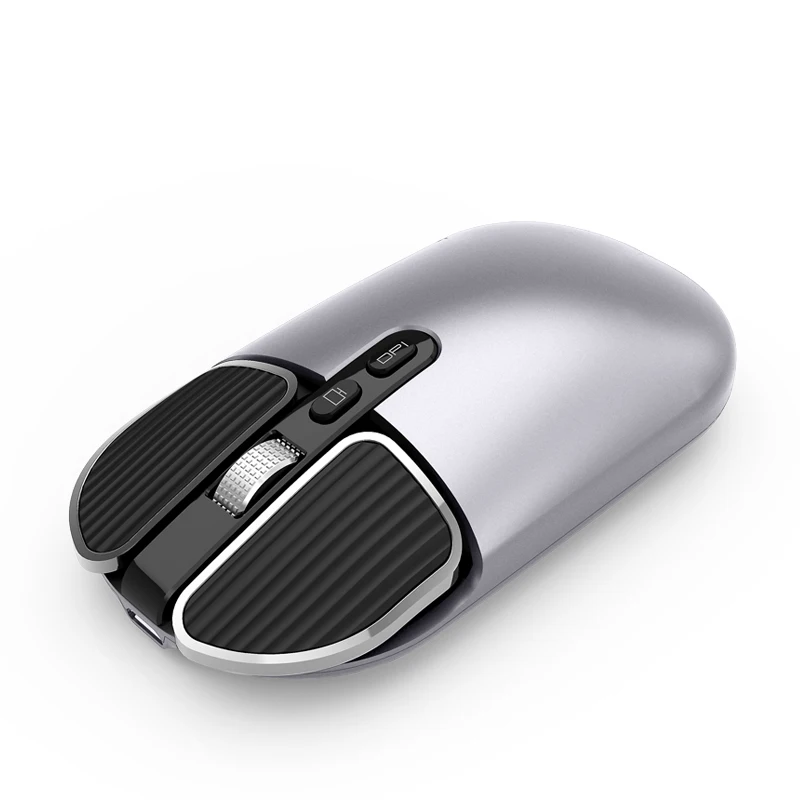 

1600 DPI Dual-mode Silent Mouse 5.8Ghz Wireless Mouse USB Ergonomic Optical Computer Mice Cordless Noiseless Mouse For Laptop PC