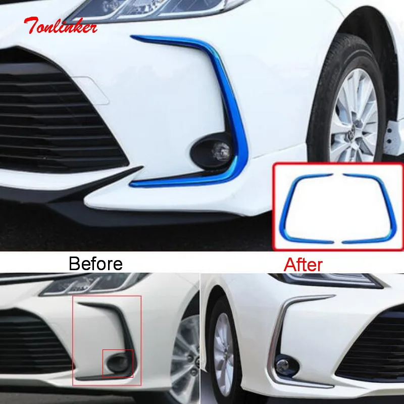 Tonlinker внешний передние противотуманные светильник крышка Стикеры для Защитные