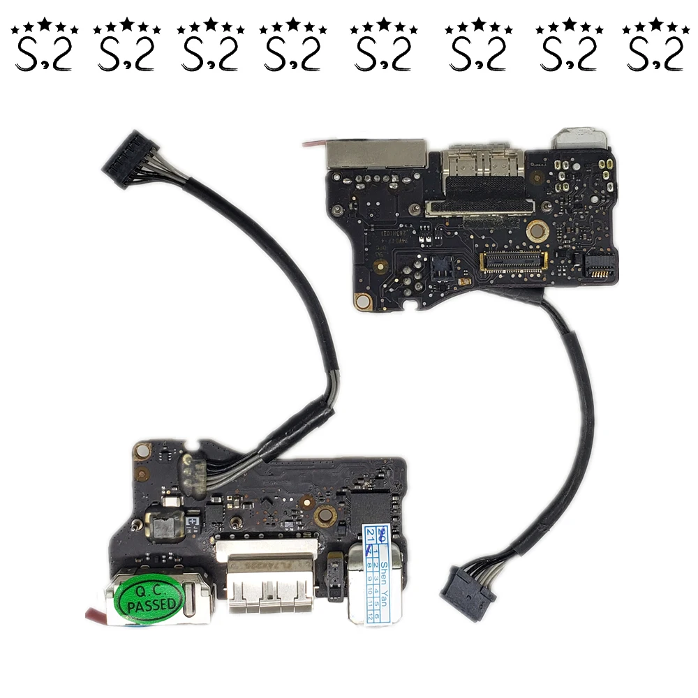A1466 USB плата для Macbook Air 13 &quotDC I/O аудио разъем удлинитель 820-3455-A 2013-2015 | Компьютеры и