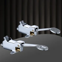 hot and cold pedal taps pedal self closing copper medicaltoiletlaboratory foot pedal water faucet public places