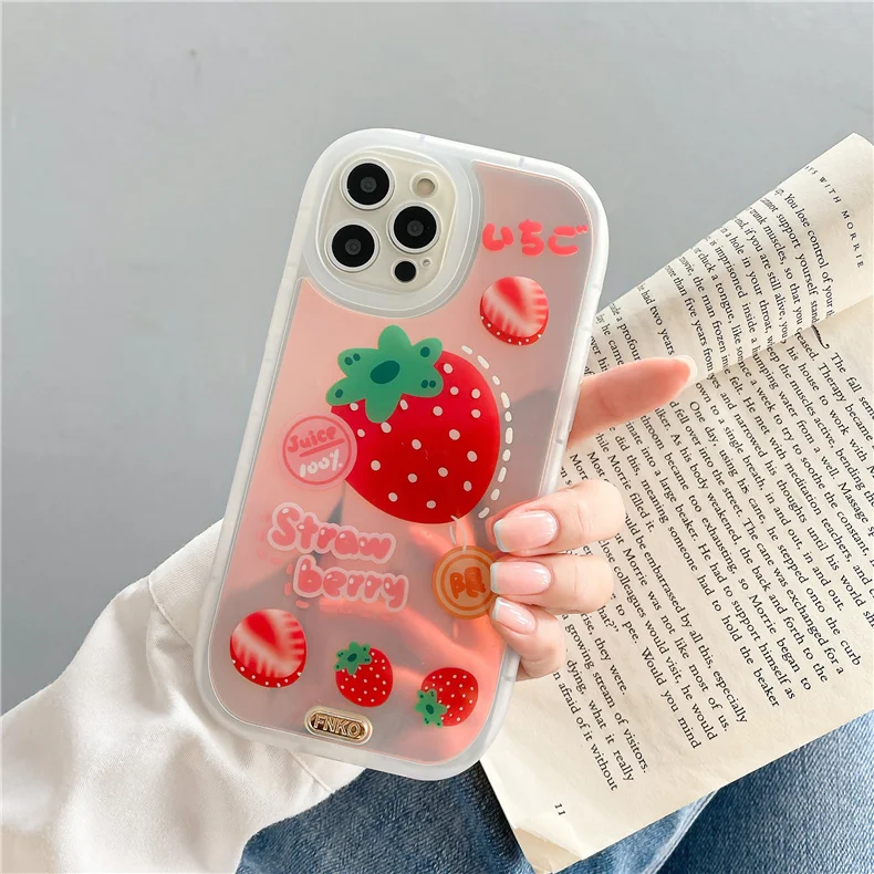 Роскошный Розовый телефонный чехол лазерной мечты для IPhone 12 11 Pro Max XR XS 7 8 Plus X с