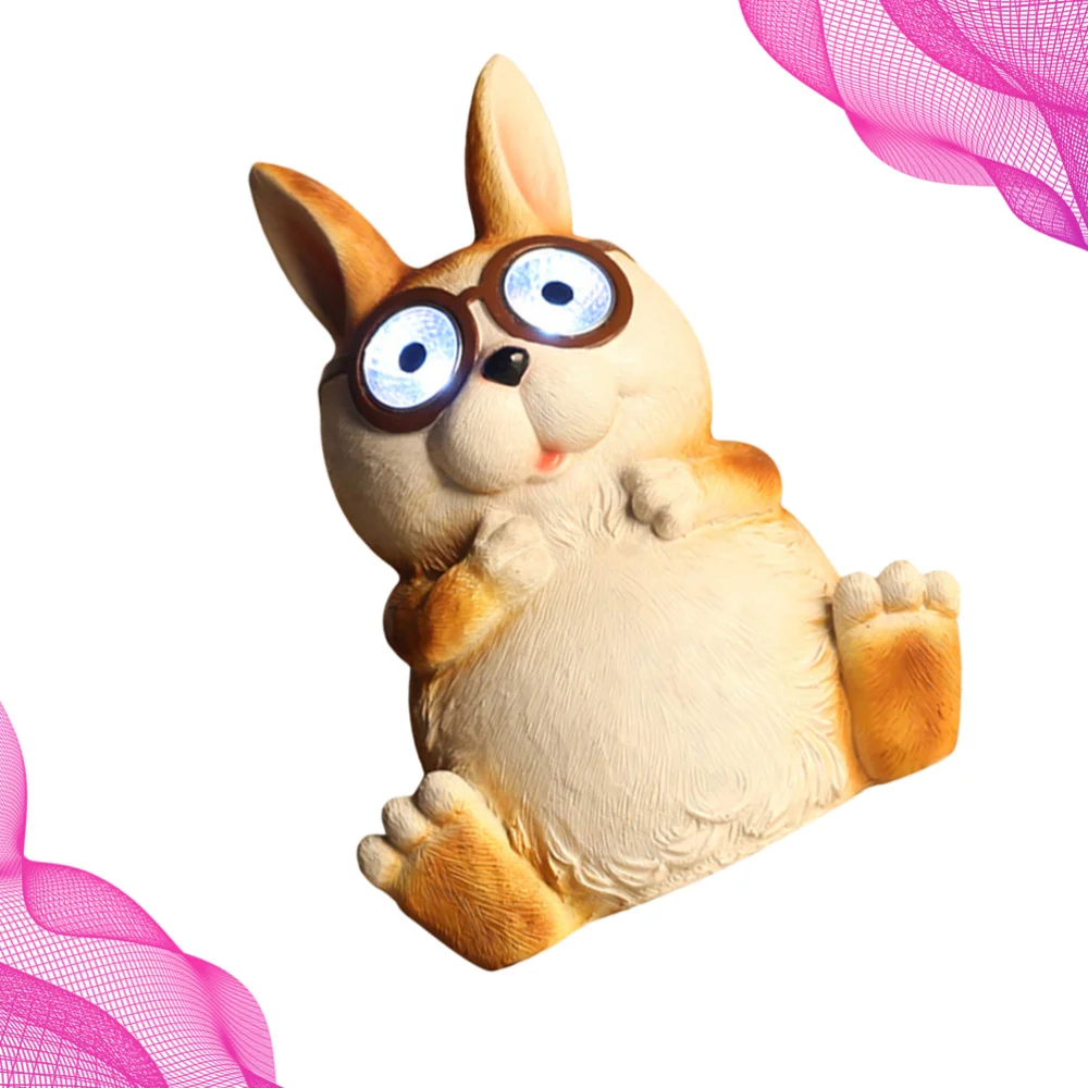 

Outdoor Decorative Solar Lamp Creative Garden Light Rabbit Shaped Garden Lamp