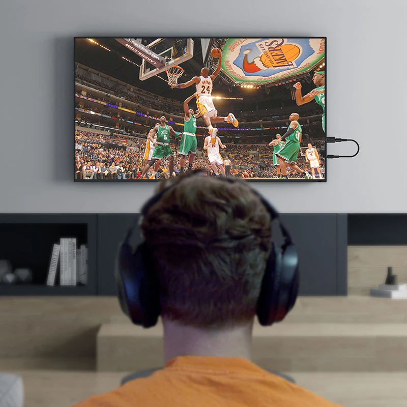 Bluetooth 5 0 аудио приемник передатчик 2 в 1 RCA 3 мм AUX Jack Hifi стерео USB беспроводной