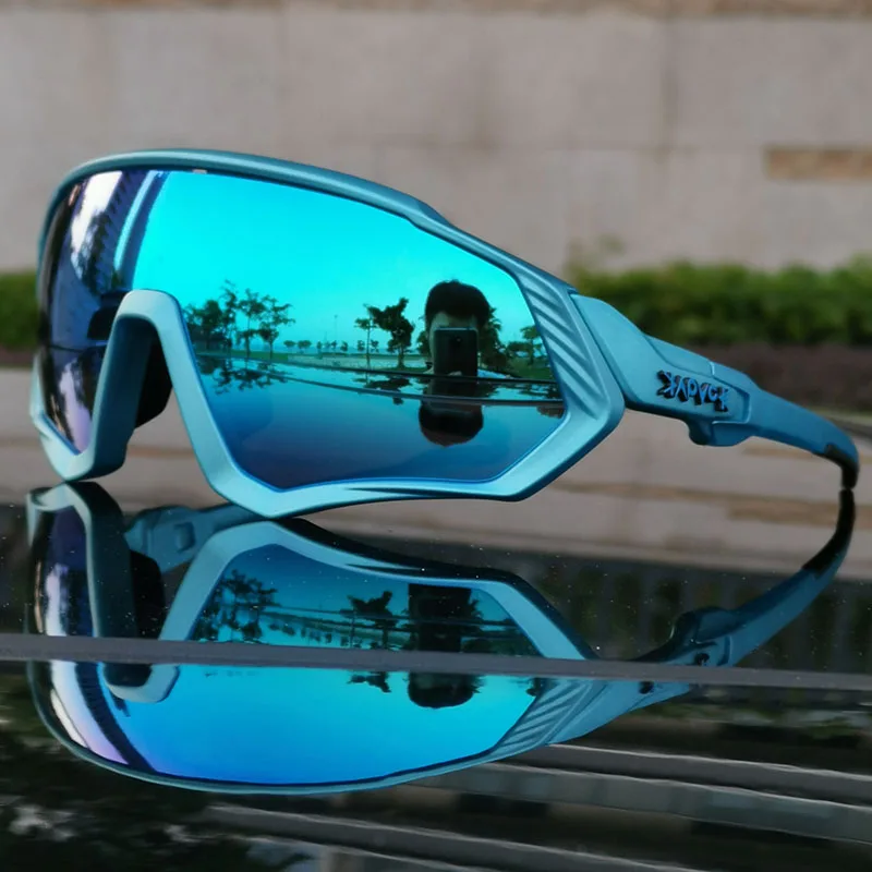 KE9408-09 Поляризованные фотохромные велосипедные очки для велосипеда для мужчин и женщин, MTB, для езды на велосипеде, рыбалки, очки, меняющие цвет, солнцезащитные очки - Цвет: KE9408-09