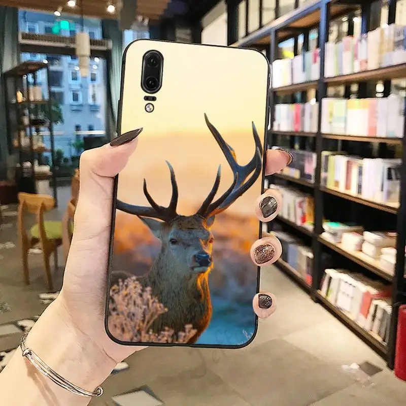 

Deer Hunting fashion pattern high quality Phone Case funda For Huawei honor Mate P 10 20 30 40 Pro 10i 9 10 20 8 x Lite