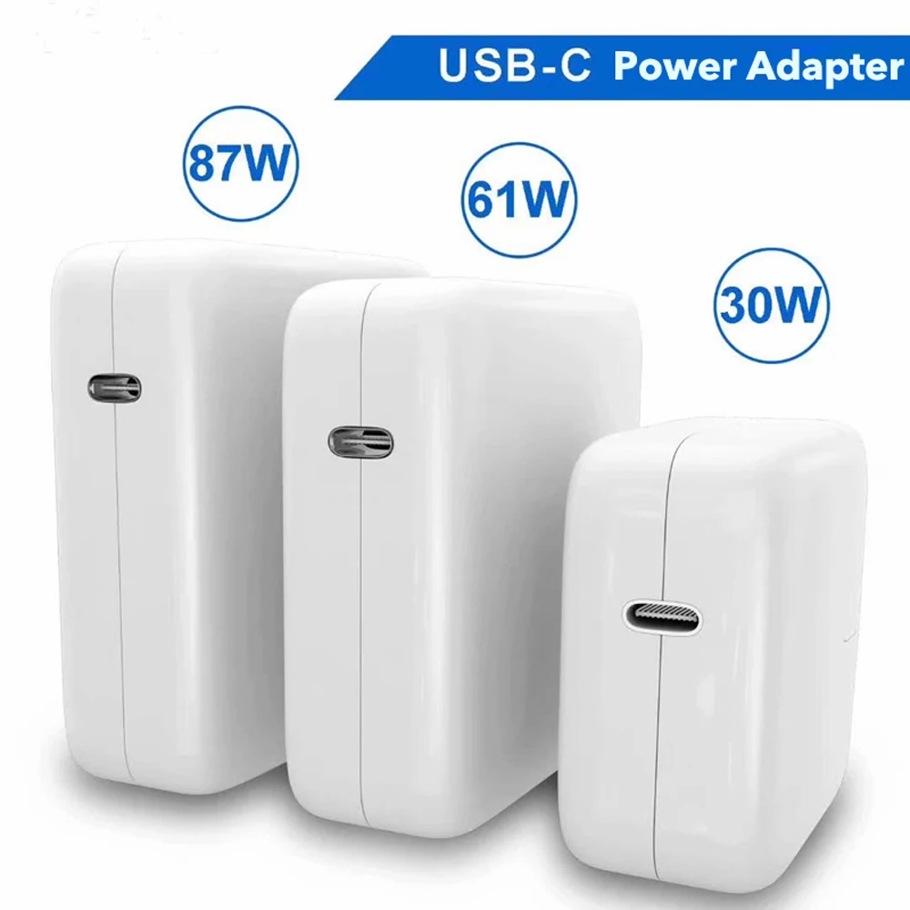 

Зарядное устройство RYWER для Macbook, 61 Вт, 87 Вт, USB Type-C