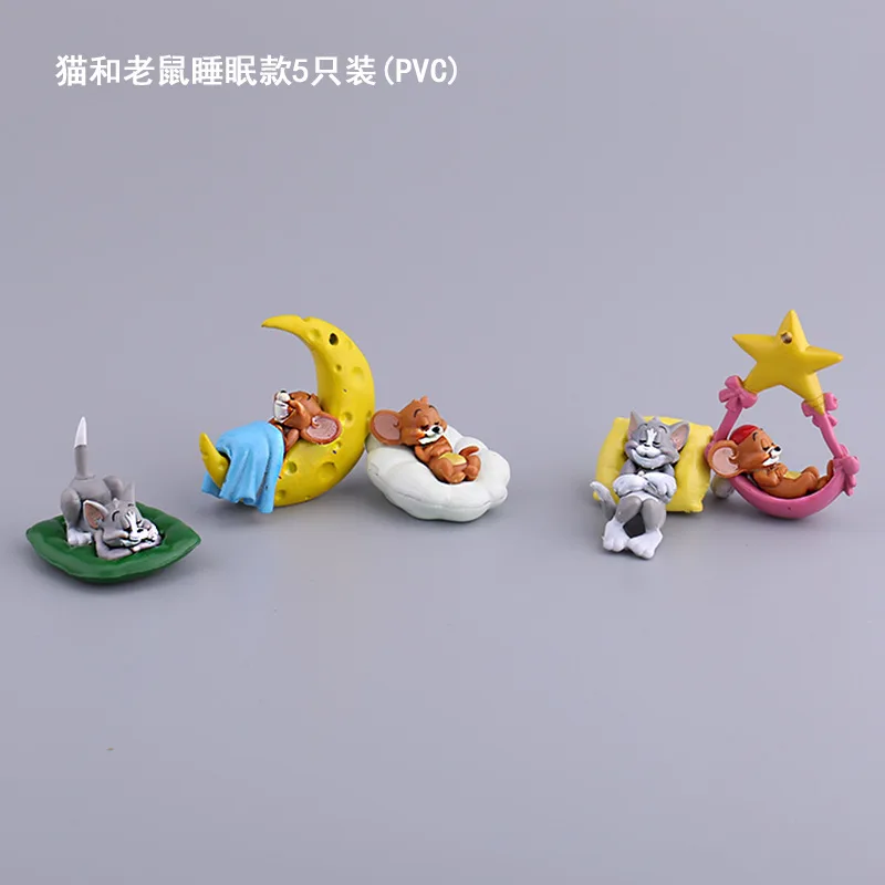 5 шт. Детские Мультяшные игрушки Кот и мышь | Игрушки хобби