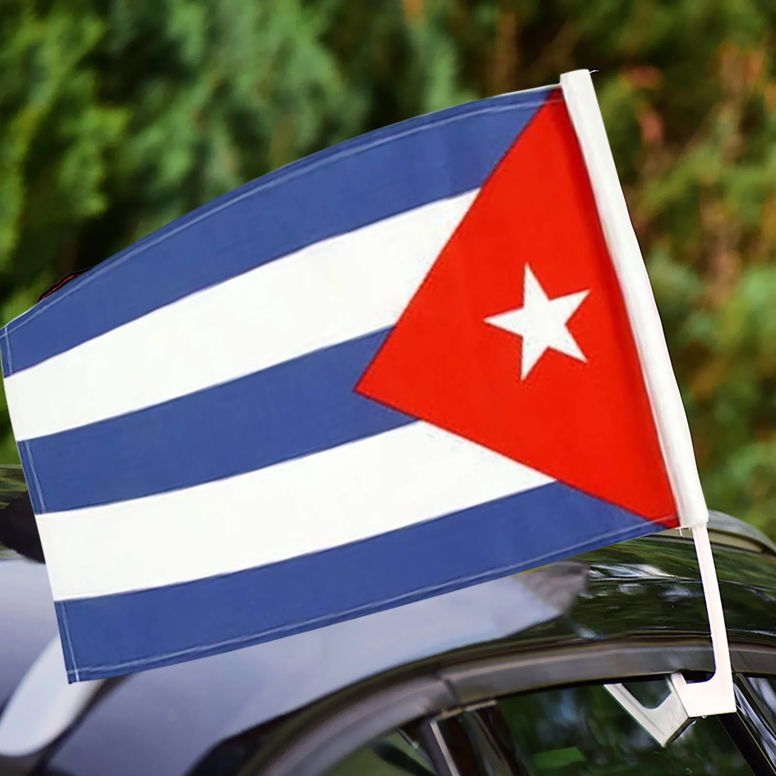 Флаг на окно автомобиля с изображением Кубы для грузовиков внедорожников