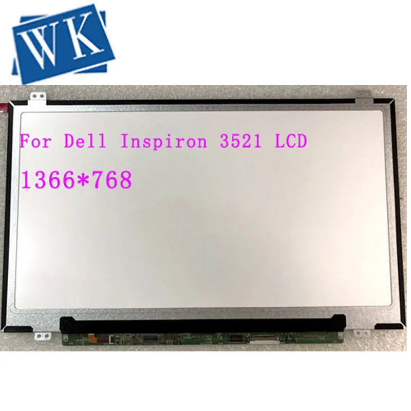 Матрица ноутбука 15 6 &quotдля Dell Inspiron 3521 ЖК-экран 40 контактов замена панели HD 1366X768 |