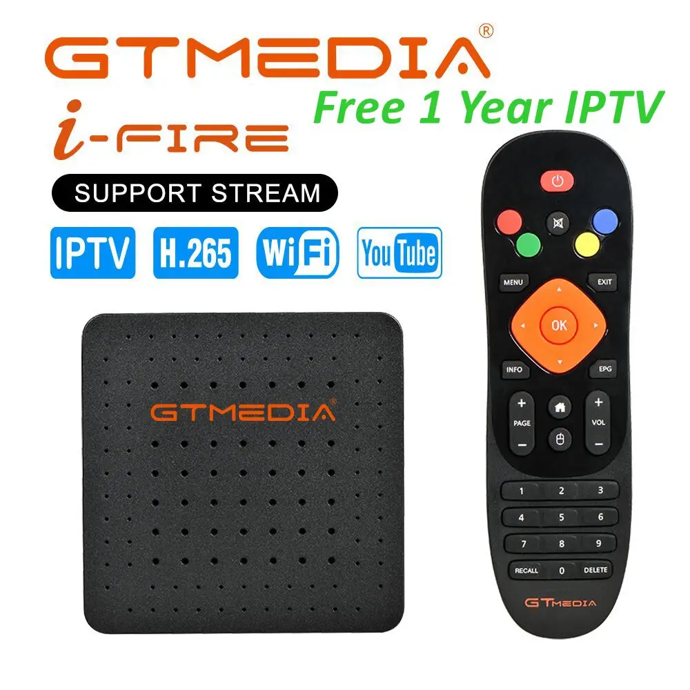BOX with 1 Year IPTV M3U IP tv Smart tv Box Full 1080P H.265 Встроенный 2,4G WiFi Поддержка Xtream IP tv 4K Google плеер PK H96 MAX RK3318 Android tv Box - Цвет: BOX with 1 Year IPTV