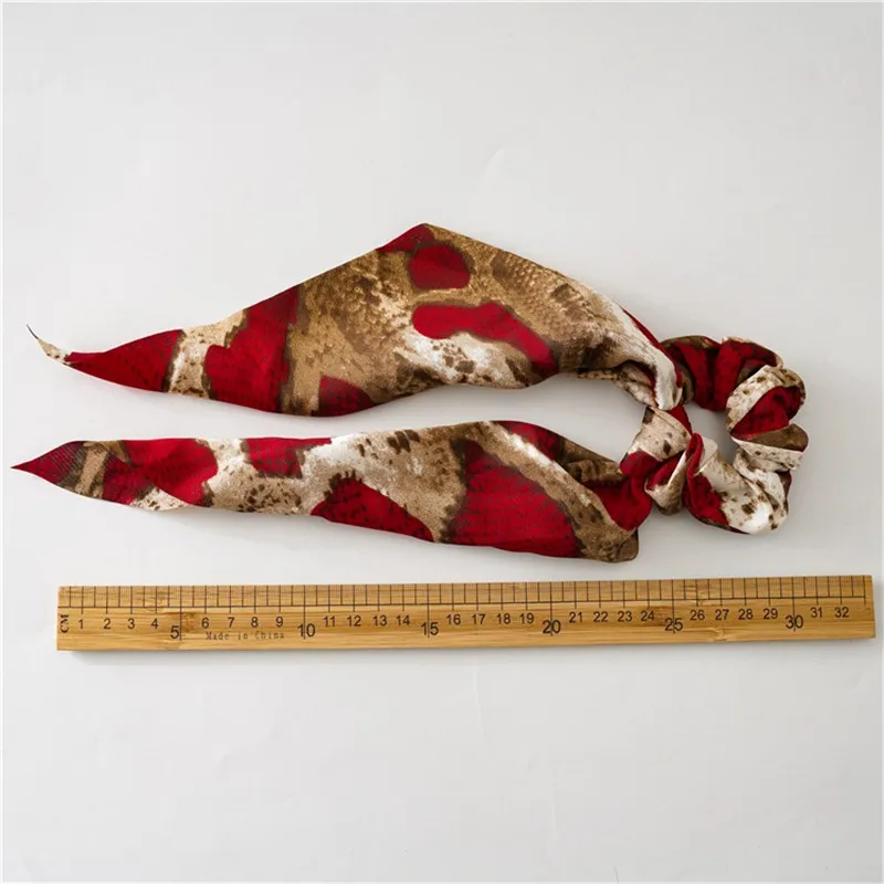 Модный конский хвостик шарф эластичная веревка для волос женщин галстуки