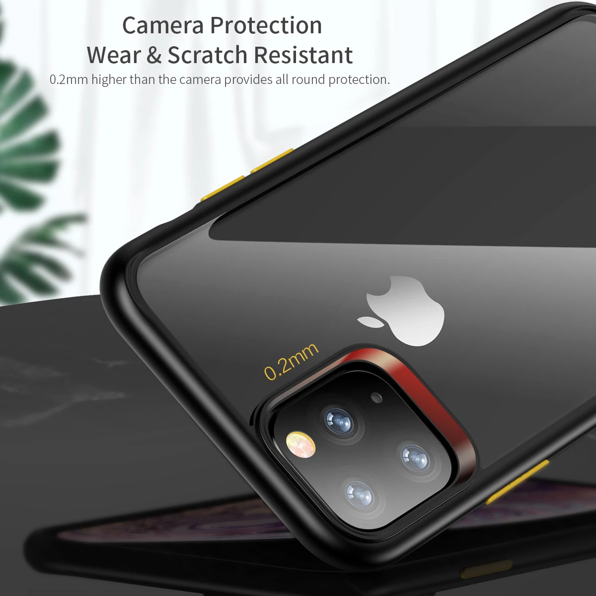 ROCK для iphone 11 iphone 11 pro max чехол с кристаллами, прозрачная, для телефона защита soфт+ Твердый Чехол-гибрид для iphone 11 pro крышка