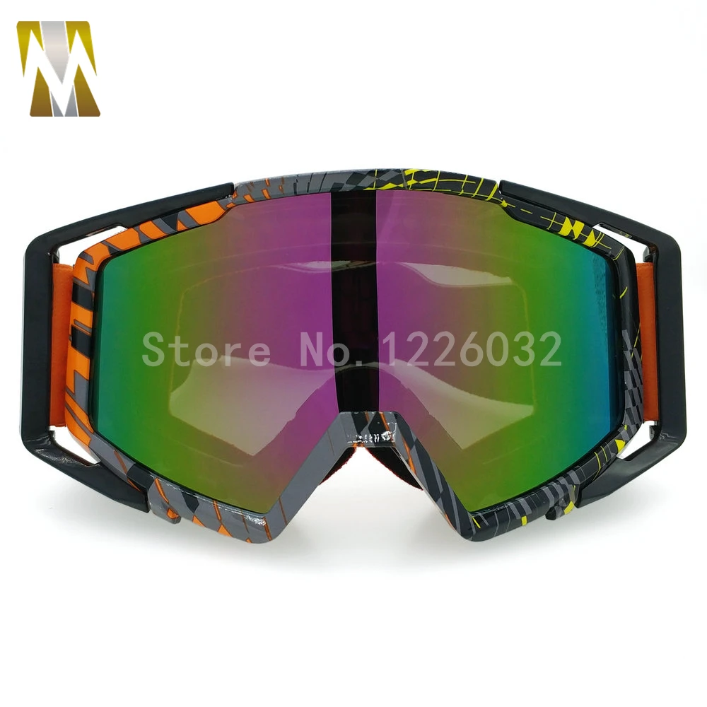 Новые очки для мотокросса UV400 мотоциклетные велосипедные шлем MX гибкие Gafas |